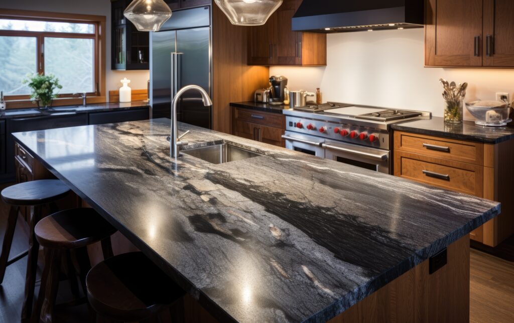 Timeless Polished Countertops Granite Countertop