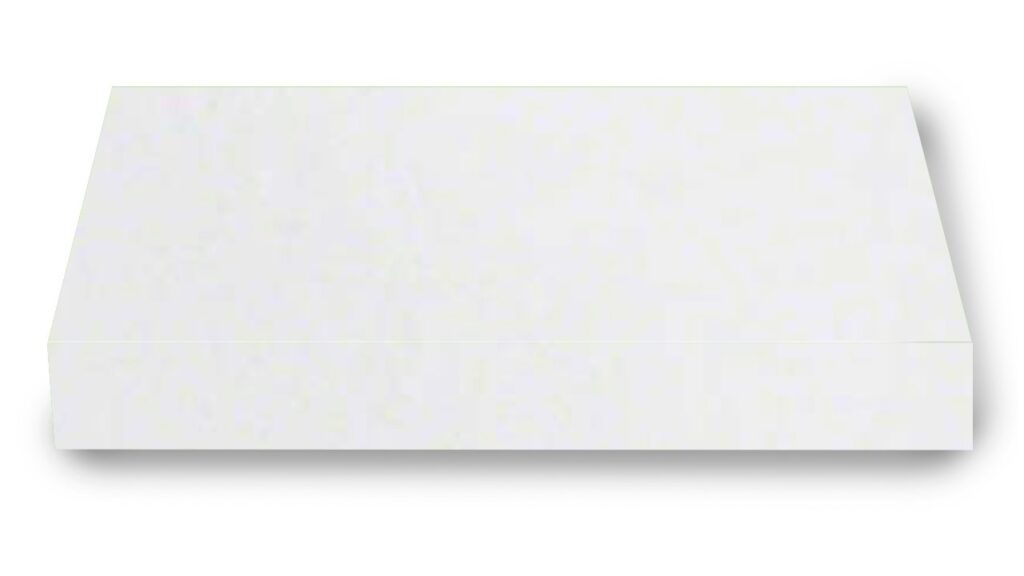 Elegant White Marble Countertop