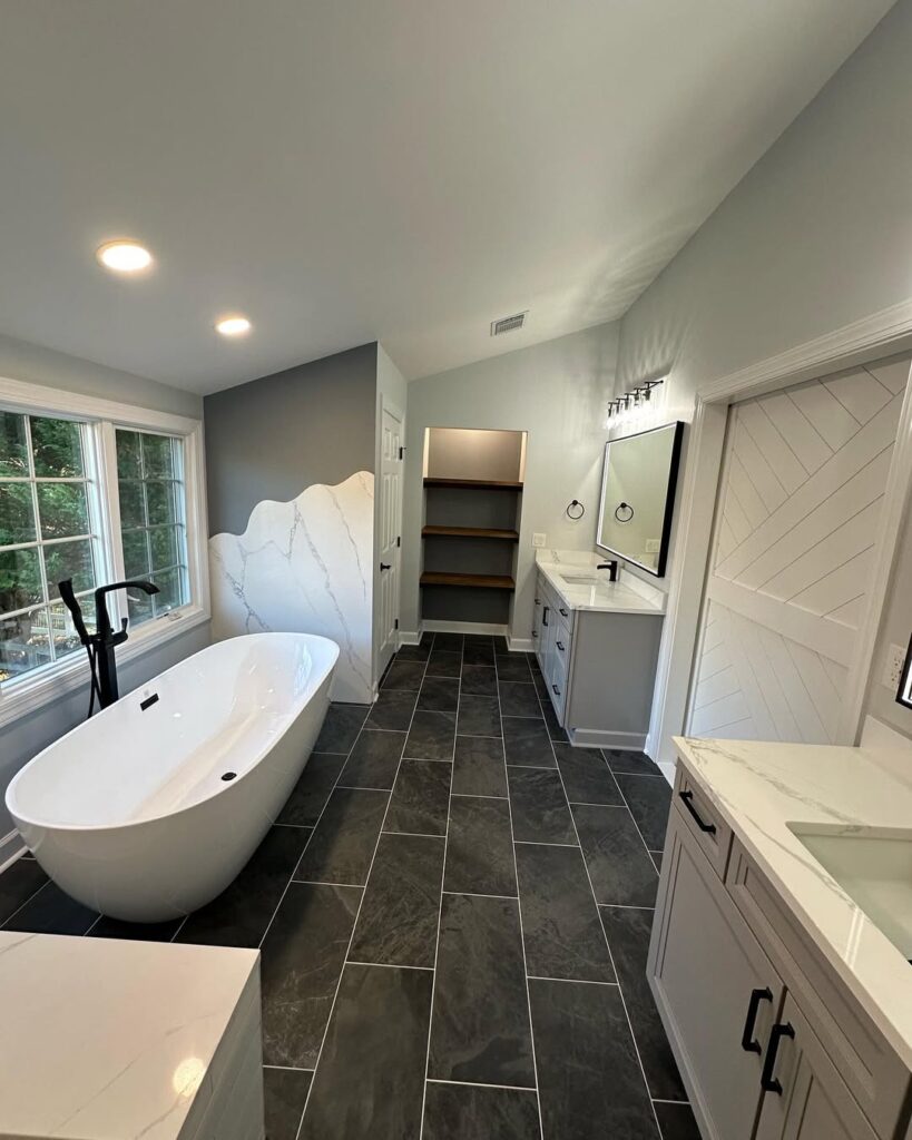 Quartz Calacatta Fantasy countertop — Prime Countertops installation Gaithersburg MD