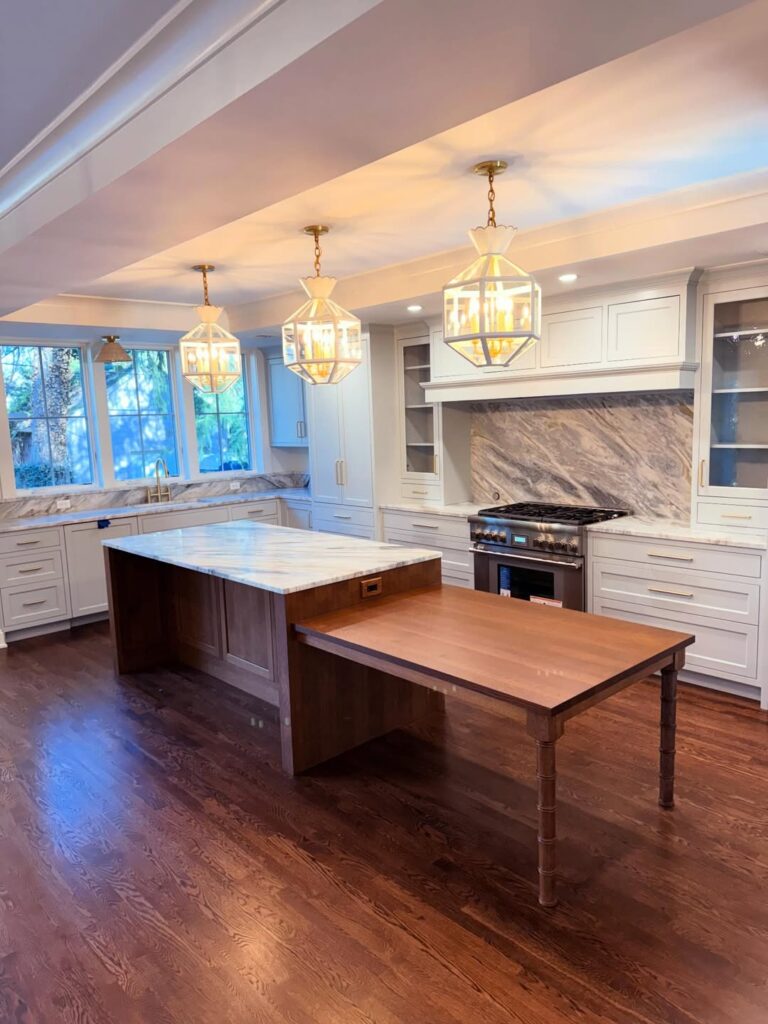 Quartzite Calacatta Bluette Honed countertop — Prime Countertops installation Gaithersburg MD